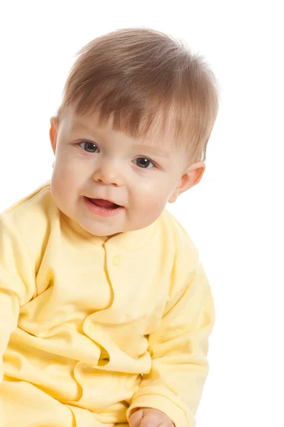 クローズ アップ赤ちゃん男の子の肖像画 — ストック写真