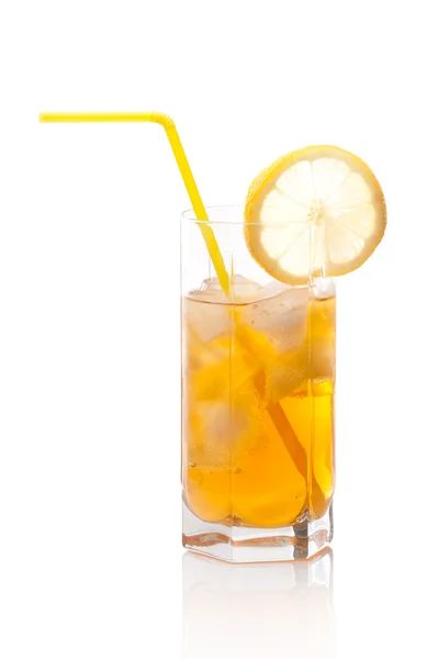 stock image Glass of ice tea