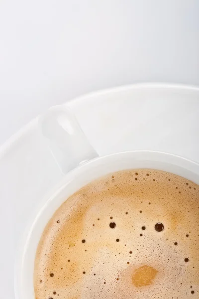 Nahaufnahme Kaffeetasse — Stockfoto