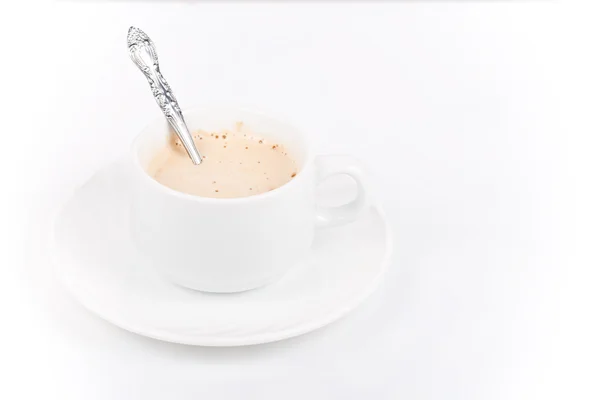 Kaffekopp på vitt — Stockfoto
