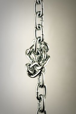 Chain knot old styled clipart