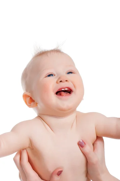 Levantarse bebé niño —  Fotos de Stock