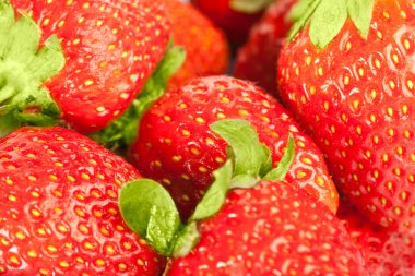 Strawberry background clipart