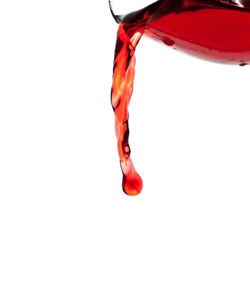 Bevroren wijn splash — Stockfoto