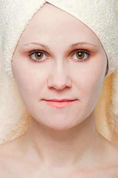 Mulher close-up retrato — Fotografia de Stock