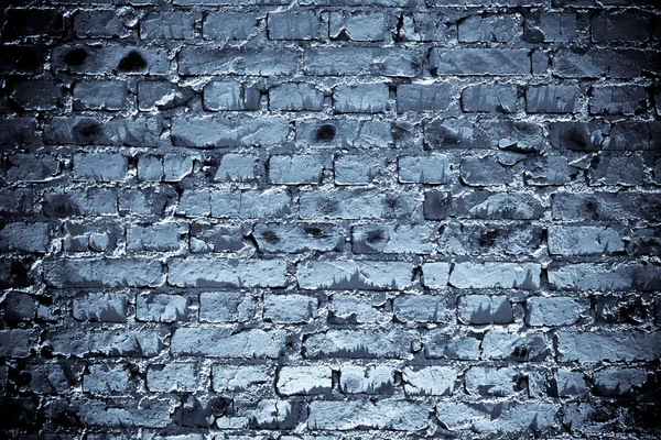 Blue brickwall — Stock Photo, Image