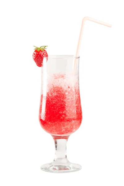 Isolierter Erdbeer-Cocktail — Stockfoto