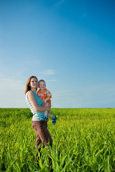 Moeder en kind — Stockfoto