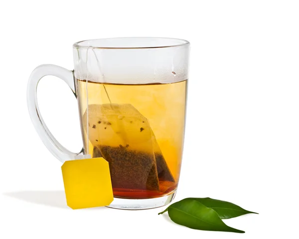 Izolované horký čaj — Stock fotografie