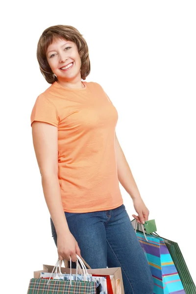 Woman shoppping — Stock Photo, Image
