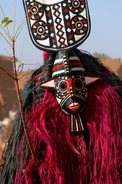非洲面具 — 图库照片