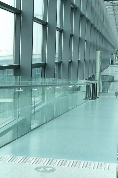 Airport corridor — Stock Photo, Image