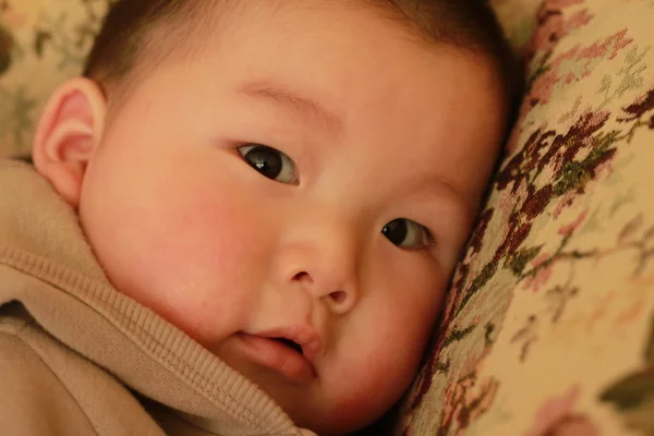 Πρόσωπο μωρού — Φωτογραφία Αρχείου