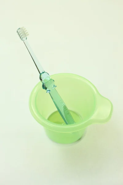 Bebek diş fırçası — Stok fotoğraf