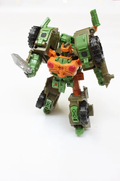 stock image Robot toy warrior