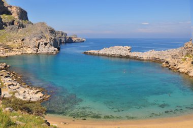 Lindos defne. Rodos Adası.