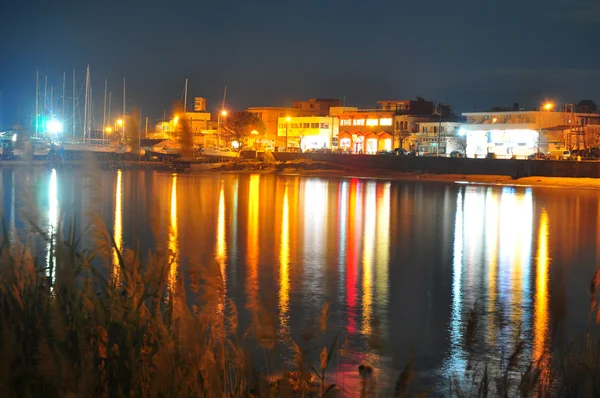 stock image Rhodes nightlife .