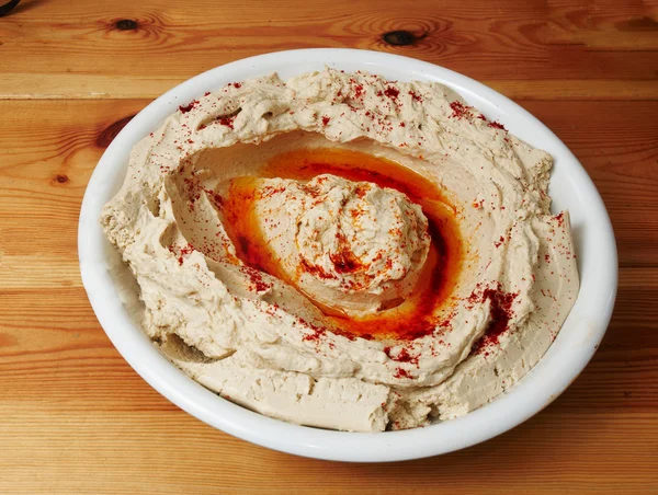 Hummus. specjały libańskie . — Zdjęcie stockowe
