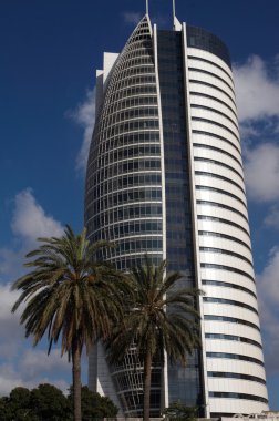 GLASS SKYSCRAPER . clipart