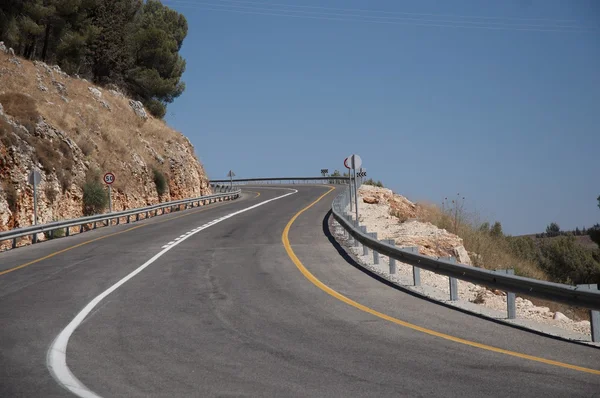 stock image EMPTY HIGHWAY ROAD .