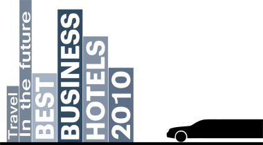 Business hotels 2010.Vector clipart