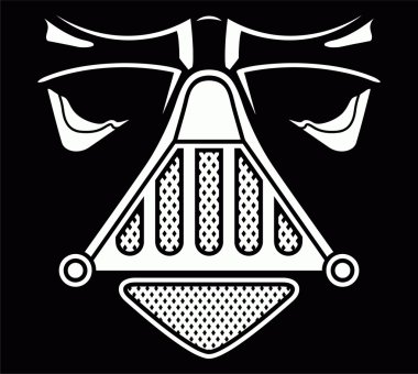 Gas mask. Vector clipart