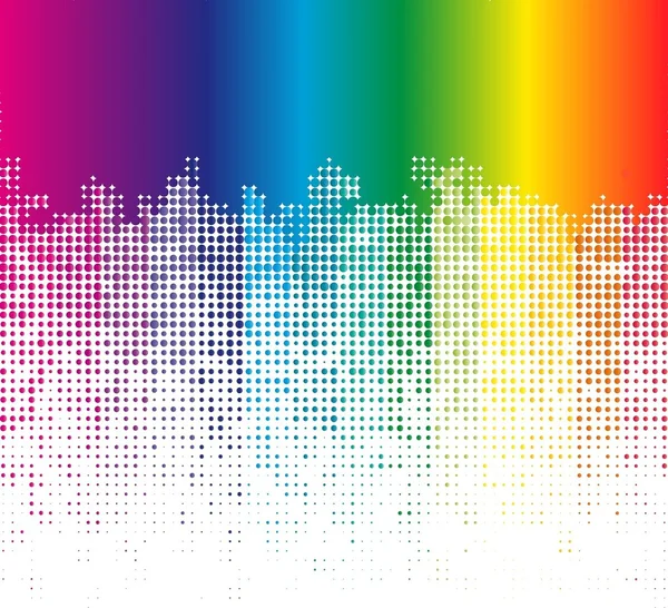 Resumen Multicolor Dots Background. Vector — Archivo Imágenes Vectoriales