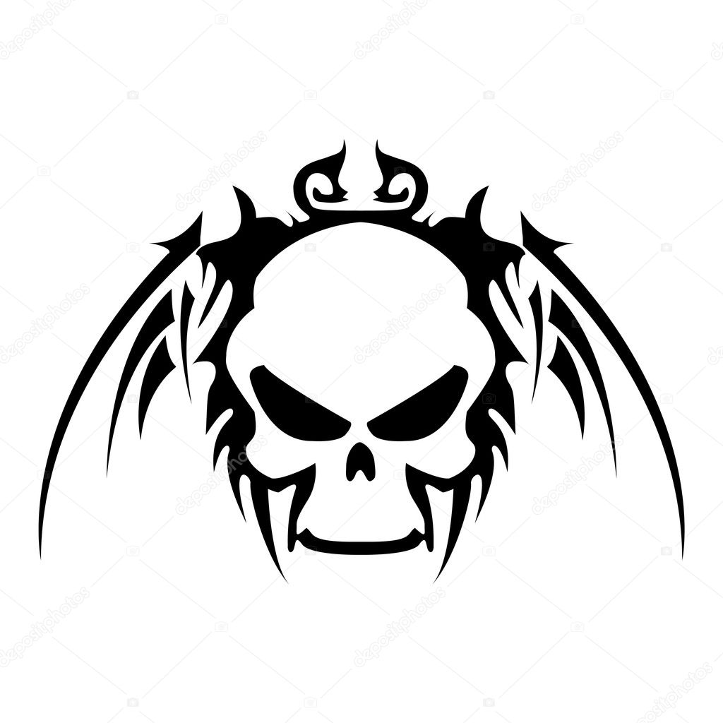 Tattoo Logo Erstellen | tattoo mit einem totenkopf vektor stockvektor Tattoo Logo Erstellen | tattoo mit einem totenkopf vektor stockvektor