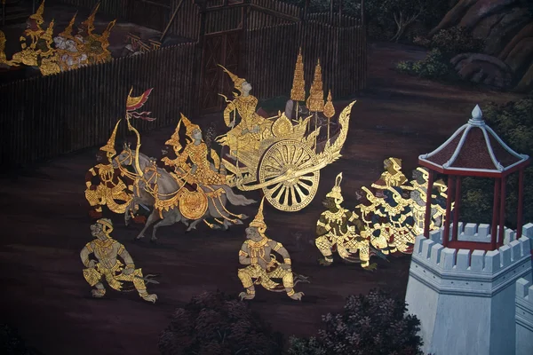 Pintura tailandesa — Foto de Stock