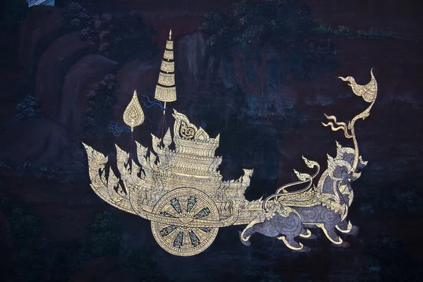 Тайская живопись — стоковое фото