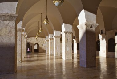 Umayyad mosque Aleppo, Syria clipart