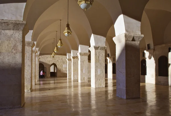 Omajjaden moskee aleppo, Syrië — Stockfoto