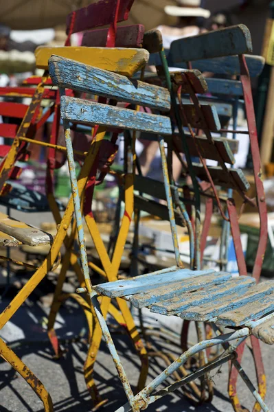 stock image Vintage garden chairs