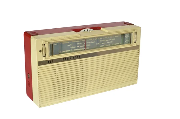 Винтажное транзисторное радио Стоковая Картинка