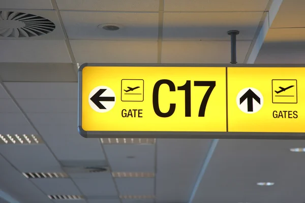 stock image Airport sign