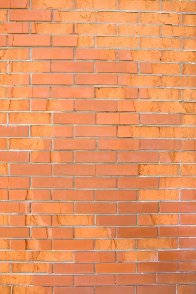 Slechte kwaliteit bakstenen muur — Stockfoto
