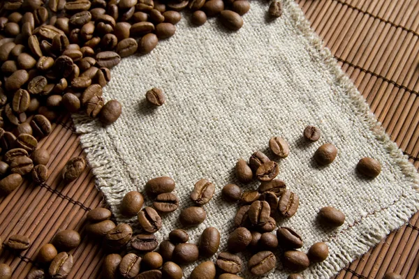 Fondo granos de café — Foto de Stock