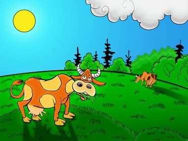 Pasture clipart