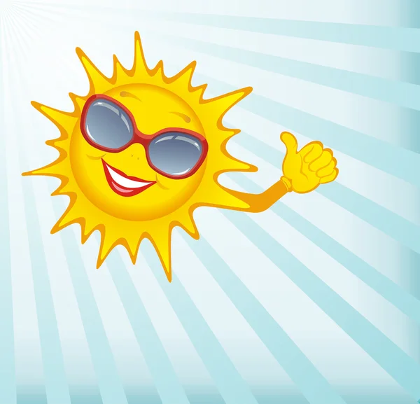 Happy sun. — Stock Photo, Image
