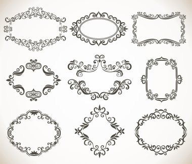 Vintage frame. clipart