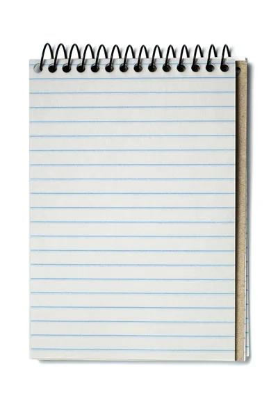 Spiral bound note pad — Stock Photo, Image