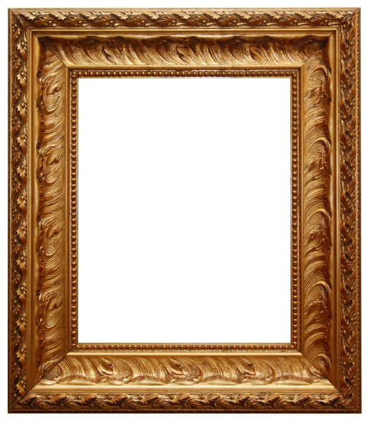 Klasický zlatý rámeček — Stock fotografie