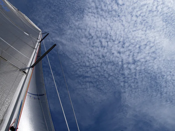 Sail and sky — Stock Photo, Image
