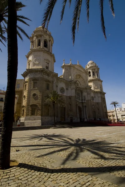 Cathedral in Cadiz, Spain — Stok fotoğraf