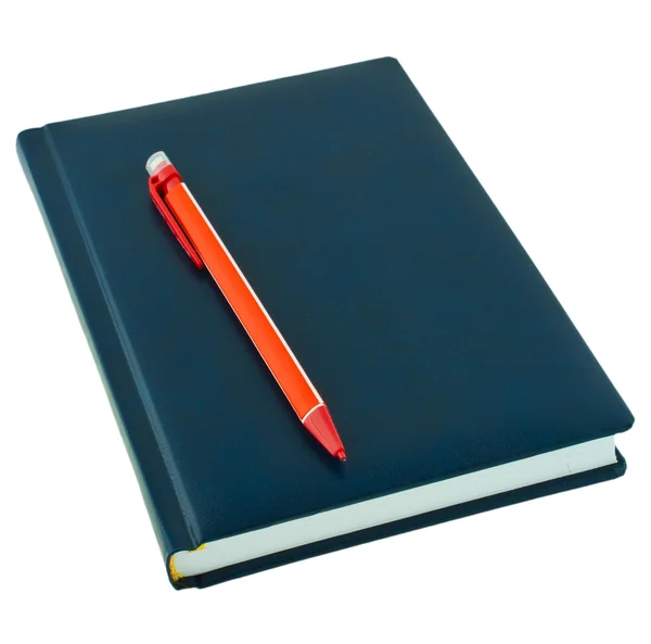 Notesbog med en mekanisk blyant - Stock-foto