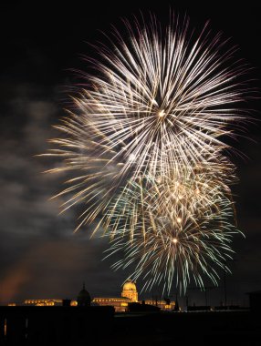 Budapeşte havai fişek