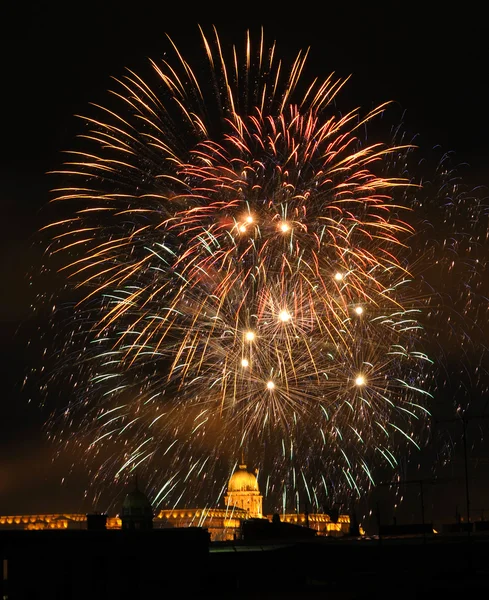 Firework of Budapest — Stock Photo, Image