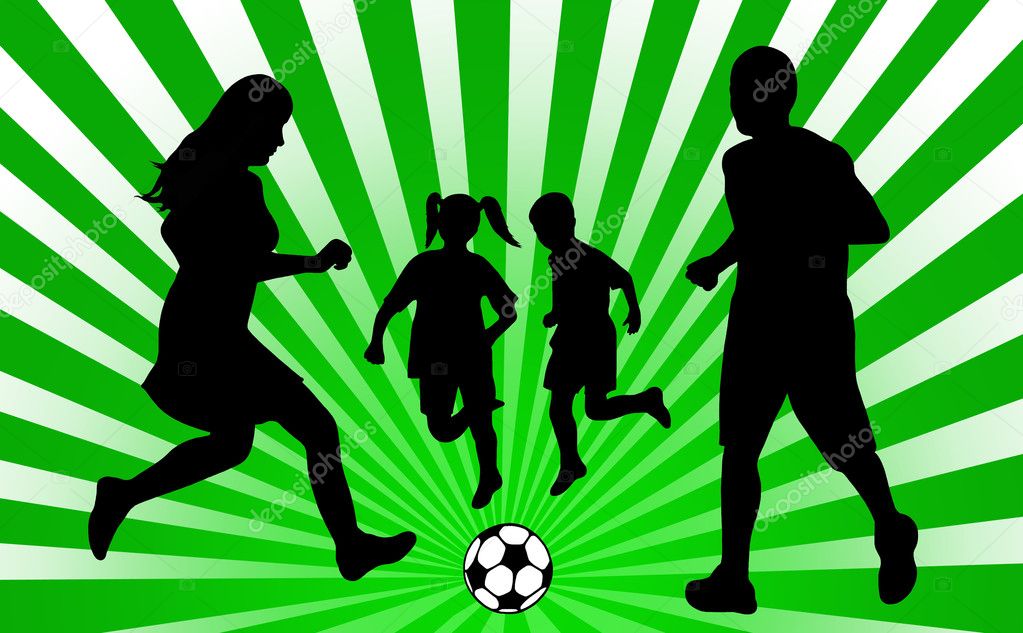 Fundo Pessoas Jogando Futebol Futebol Família Foto E Imagem Para Download  Gratuito - Pngtree
