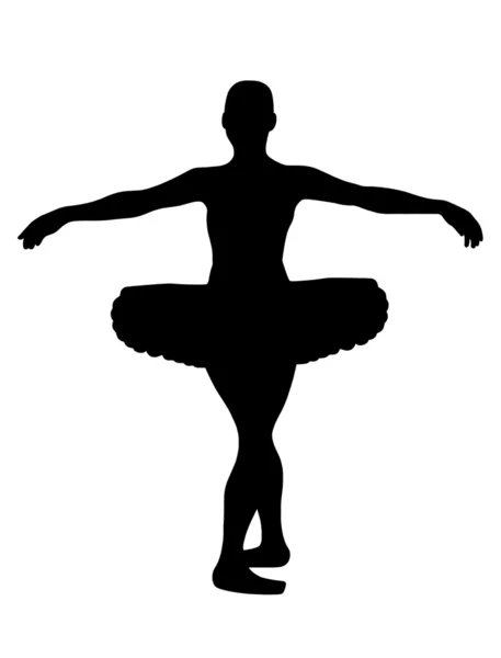 Ballerina — Stock vektor