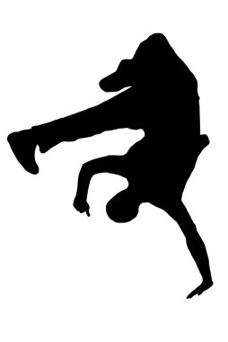 Streetdancer vector clipart